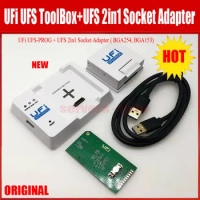 2024 NEW Original UFi-UFS ToolBox+ UFS 2in1 Socket Adapter ( BGA254, BGA153) Works as an add-on interface paired with UFI-BOX
