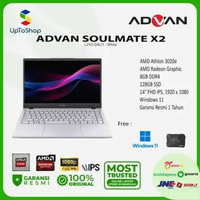 ADVAN Soulmate X2 AMD 3020e 8GB 128GB Win11 OFFICE BLUE