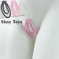 Sissy Fufu Clip Panty Chastity with Plug Upgrade Panty Chastity Device Men Mimic Female Pussy Penis Training Clip Cock Cage Sexy