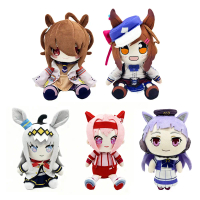 UmaMusume สวย Derby Plush, Agnes Tachyon ตุ๊กตาของเล่น Haru Urara ตุ๊กตา Oguri หมวก Plushie Matikane