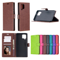 50pcs PU Leather Flip Wallet Phone Case For Samsung Galaxy Xcover 4 Note 8 9 10 Plus M52 A01 A51 A71 A11 M11 A31 A41 A21S