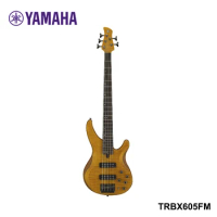 Yamaha TRBX605FM TRBX Series 5-String Professional Electric Bass Guitar