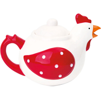 《EXCELSA》咕咕雞手繪陶製茶壺(700ml) | 泡茶 下午茶 茶具
