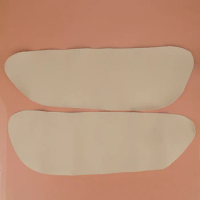 2Pcs Beige Front Door Armrest Panel Covers Fit for Ford Escape 2001 2002 2003 2004 2005 2006 2007 PU Leather