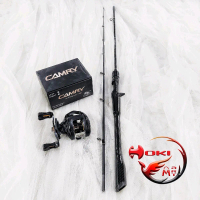 FREE PACKING PIPA set joran casting ONCAK VANTA BLACK 180 + REEL BC CAMRY