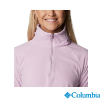 Columbia 哥倫比亞  女款-半開襟刷毛上衣-粉紅 UAR11310PK/FW22
