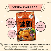 weipa tepung karaage / tepung ayam goreng Bubuk