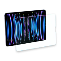 【超抗刮】iPad Pro 12.9吋 2022/2021/2020/2018通用 藍光版 高清晰9H鋼化平板玻璃貼