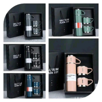 Termos Sultan 500ML Stainless Steel Vakum Set Gelas Box Gift - Vacuum, Souvenir