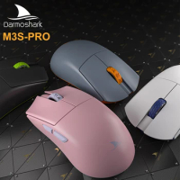 Darmoshark Official store M3s-Pro 4KHz Bluetooth Wireless Gaming Mouse HUANO Micro Switch N52840 PAM3395 Sensor Drive 26KDPI