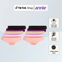 Combo 10 Quần lót nữ trơn vải lụa 4 chiều Signature annie QE837 form basic trẻ trung năng động, thoá