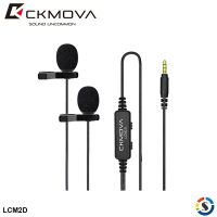 CKMOVA  LCM2D(3.5mm) 全向電容式雙頭領夾式麥克風