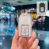 Ốp chìa khóa xe từ xa cho Honda City Civic HRV BRV Jazz CRV Accord Civic FC ốp bảo vệ TPU cho hộp ch