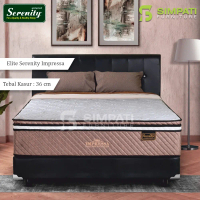 Springbed Elite Serenity Uk 160x200 Impressa Pocket Latex Matras Only