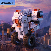 ONEBOT Building Blocks Balancing Robot II 1PC/Box Self-balancing Programming Maker AR Intelligent Boy Mobile Phone Control Brain