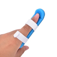 1Pc 80/100/120mm Finger Splint Support Brace Finger Protector Pain Relieve Fashion Aluminium Finger Mallet Splint 3 Sizes