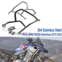 2023 New Motorcycle Engine Guard Bumper Highway Crash Bar Frame Protector Stainless Steel For BMW F 850 GS ADV F850GS Adventure