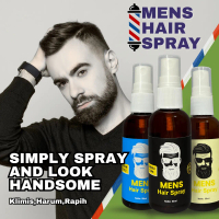 Pomed Rambut Menz Hair Spray 60ml Perawatan Rambut & Anti Lepek Dengan Aroma Elegan - Hircare
