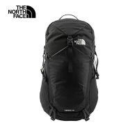 【The North Face 官方旗艦】北面男女款黑色防潑水大容量多功能後背包｜87C34GZ