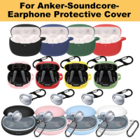 Fit for Anker Soundcore-R100 Wireless Headphone Shockproof Protective Cover Washable Silicone Antidust Sleeve Antiscratch Case