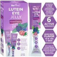 Biofinest Lutein Eye Jelly Supplement - 5:1 Scientific Lutein Zeaxanthin Ratio Bilberry Marigold Vit