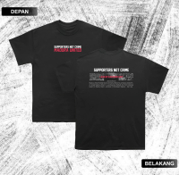 Kaos Suporter Madura Tshirt Madura United Suporter Not Crime cotton combed
