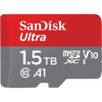 【SanDisk 晟碟】全新版CP再升級 1.5TB Ultra microSDXC UHS-I A1 記憶卡(最高讀速 150MB/s 原廠10年保固)