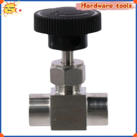 Hardware tools 1/4 Npt Coupler Keluli tahan karat Injap jarum BSPP Perempuan Thread 1/4 Lurus Pengha