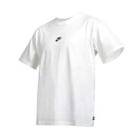 NIKE 男短袖T恤-純棉 休閒 上衣 DO7393-100 白黑