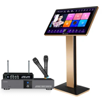 4K Touch Screen HDD V5 MAX Karaoke System Machine Singing Family Party KTV Videoke Karaoke Machine Player Professional