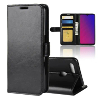 Brand gligle protective case cover for OPPO F9 case PU leather wallet card slot shell