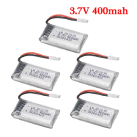 3.7V 400mAh 802035 Lipo Battery for H107 H31 X4 KY101 E33C E33 U816A V252 H6C RC Quadcopter Drone 20C 3.7V Rechargeable Battery