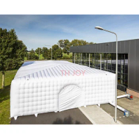 free ship to sea port! Customized Giant Outdoor Camping Party Advertising Event tent 20x10x5m white Inflatable party tent