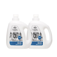 【淨毒五郎】高濃縮消臭洗衣精-無香味補充瓶2000ml-二入組(酵素 無香精 嬰兒洗衣精)