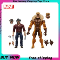 Marvel Legends Series Wolverine 50th Anniversary Marvel's Logan Vs Sabretooth Collectible 6-inch Action Figure Gift