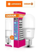 【Osram 歐司朗】LED Stick 12W E27  G2 小晶靈燈泡  (晝白/自然/燈泡色)