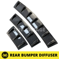 SALE REAR BUMPER DIFFUSER CARBON UNIVERSAL - ADD ON BEMPER BELAKANG MOBIL