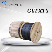 Factory Direct 2-24 Core Central Loose Tube Non-metal FRP Strength Member Fiber Optic Cable For Duct