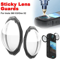 For Insta360 X3/X2 Sticky Lens Guards Dual-Lens 360 Mod For Insta360 X3/One X2 Anti-Scratch Action Camera Protector Accessory