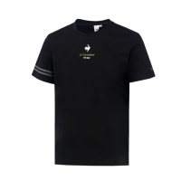 【LE COQ SPORTIF 公雞】官方直營 休閒經典短袖T恤 男女款-4色-LWT23306