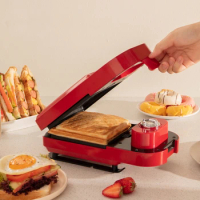 220V Multifunctional Electric Sandwich Maker Waffle Maker Toaster Sandwichera Donuts Takoyaki Baking Breakfast Machine