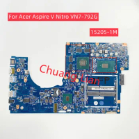 For Acer Aspire V Nitro VN7-792G ( Newgate_SLS MB GDDR3-5 15205-1M) With CPU I5 6300HQ I7 6700HQ N16P-GT DDR4 100% Fully Tested