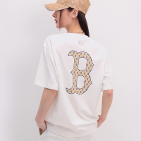 【MLB】短袖T恤 MONOGRAM系列 波士頓紅襪隊(3ATSM0343-43CRS)