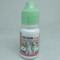 TRIXIN DROPS tetes mata kucing MENGATASI PERADANGAN INFEKSI MATA MERAH MATA BERAIR MATA KUCING BELEK