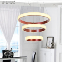 Morden Led Pendant Lights Acrylic Led Light Luminaire Suspendu Cristall Lamp Remote Dimming Kitchen Living Room Dining Luminaria