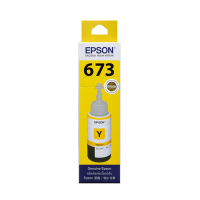 EPSON T673 T673400 原廠黃色墨水匣