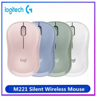 M221 Wireless Silent Mouse Mini Office Gaming Computer Mouse เมาส์ Bluetooth พร้อม Quiet Click 2.4GHz Ergonomic Mouse
