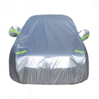 新款汽車專用可伸縮車衣防曬防雨車棚遮陽擋車簾加厚車罩隔熱外套 快速出貨