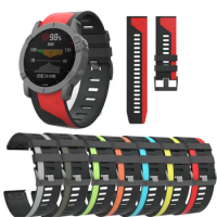 22 26MM Silicone Quick Release Watchband Strap for Garmin Fenix 5X 6XPro smartwatch Easyfit Wrist Band Strap Fenix 5X 5Plus