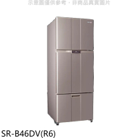 聲寶【SR-B46DV(R6)】455公升三門變頻冰箱